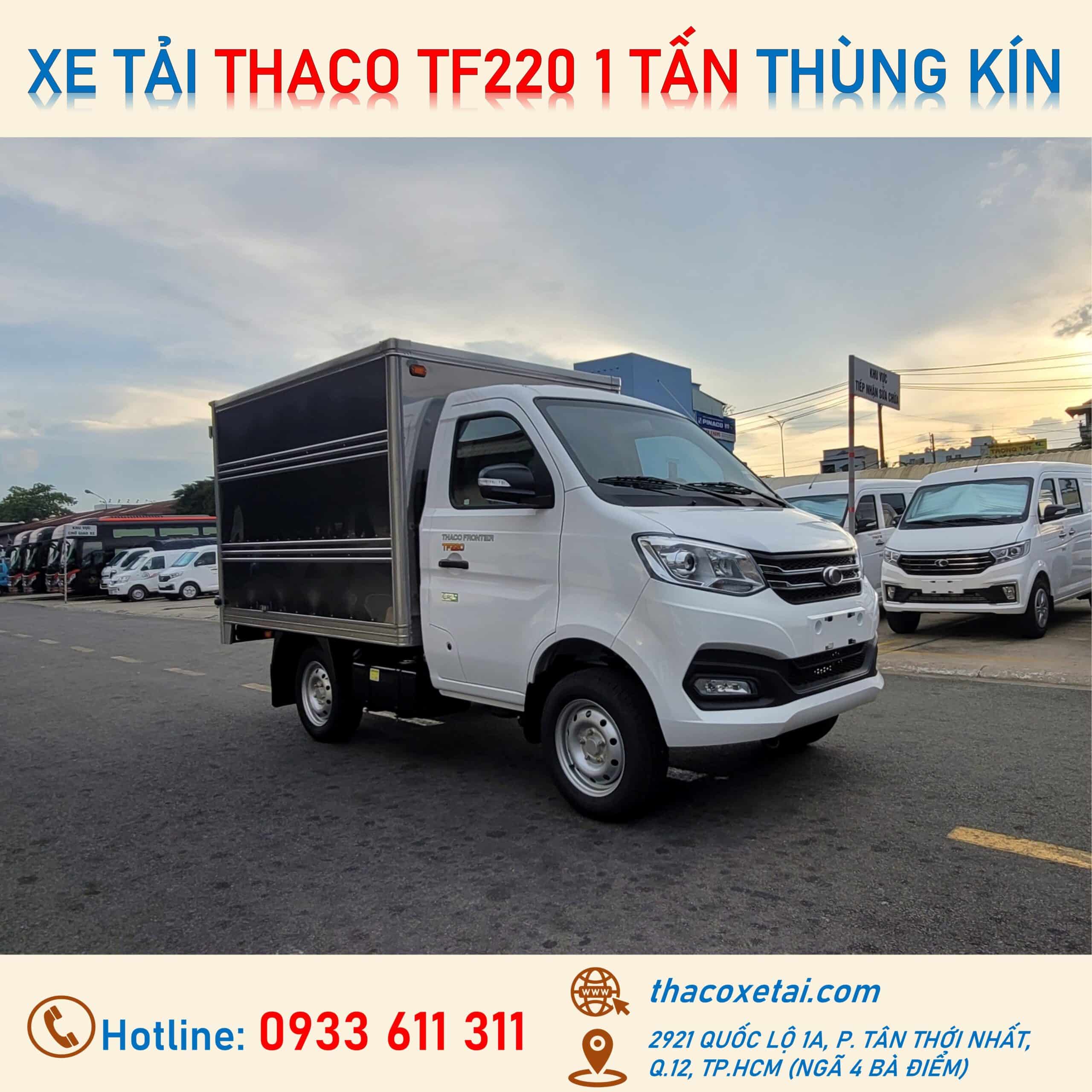xe tải thaco 990kg