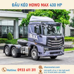 XE ĐẦU KÉO HOWO MAX 430 HP EURO 5 2025